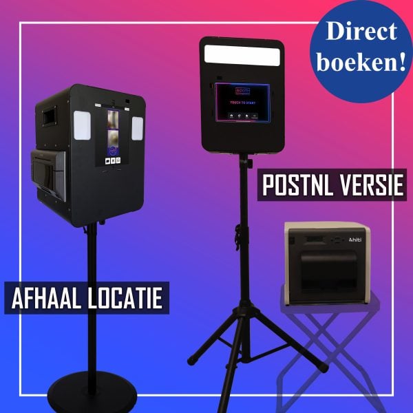 Budget photobooth met onbeperkt printen + video & GIF [heel NL]