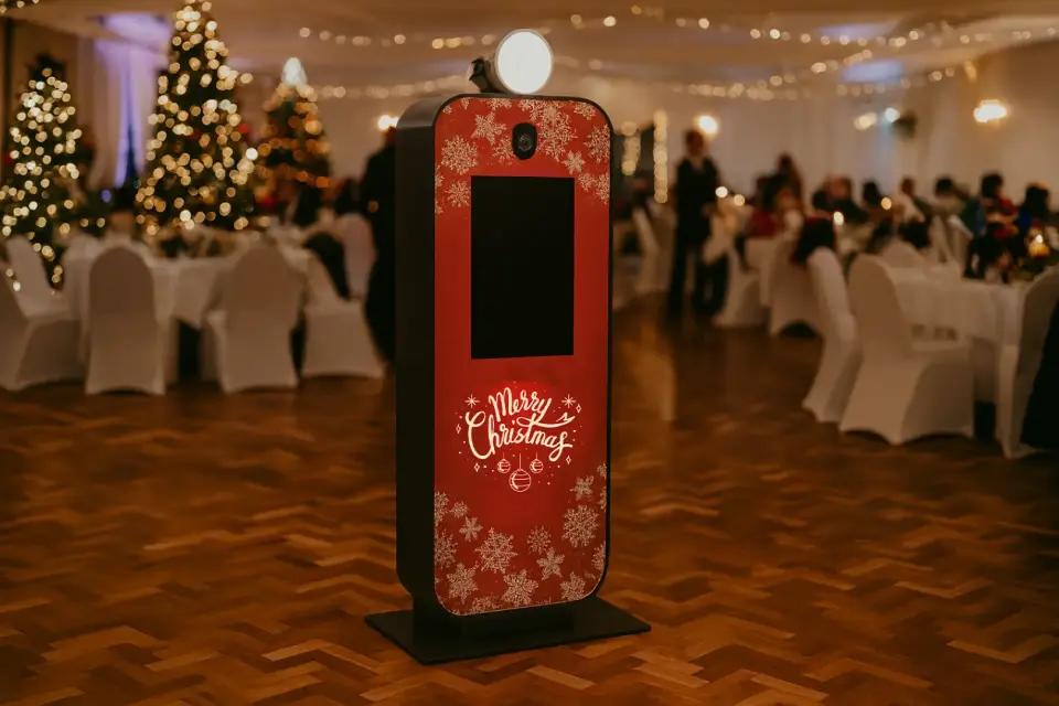 Kerst photobooth impact