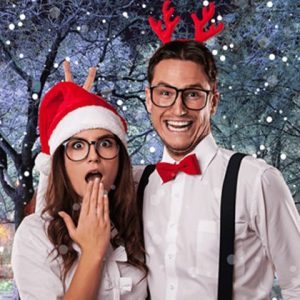 Kerst photobooth met greenscreen