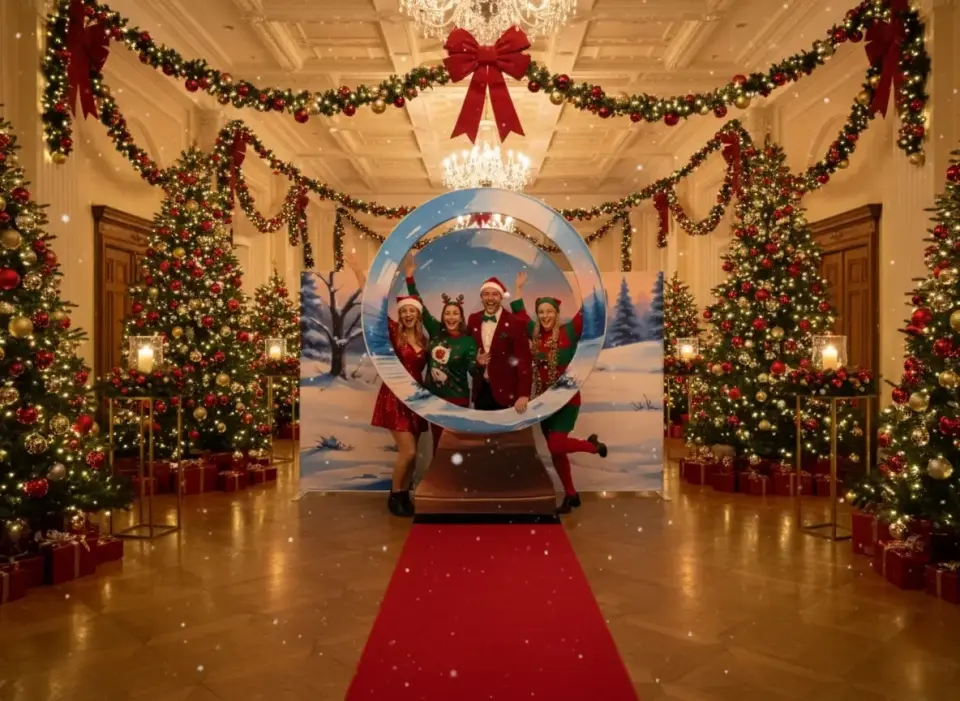 Snowglobe photobooth