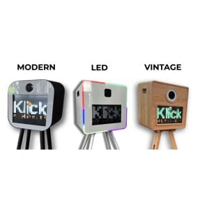 Moderne LED photobooth