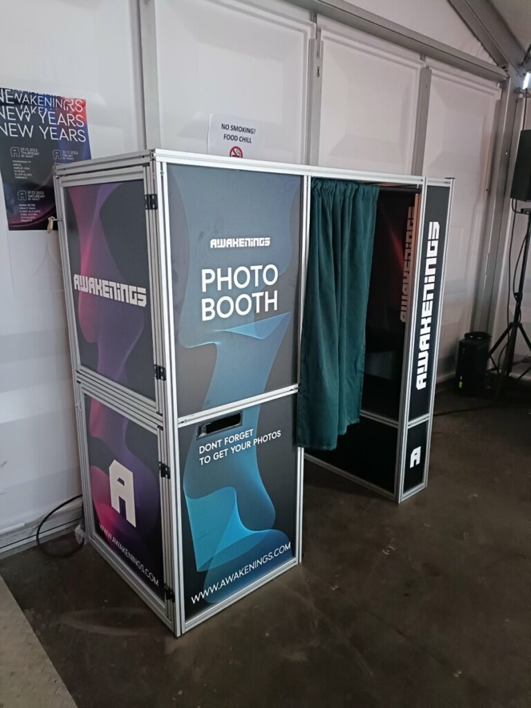 voorbeelden fotohokje festival betaalsysteem pin