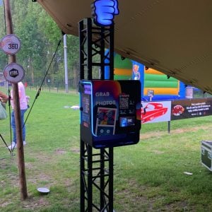 Photobooth met QR code printstation [smartphone to print]