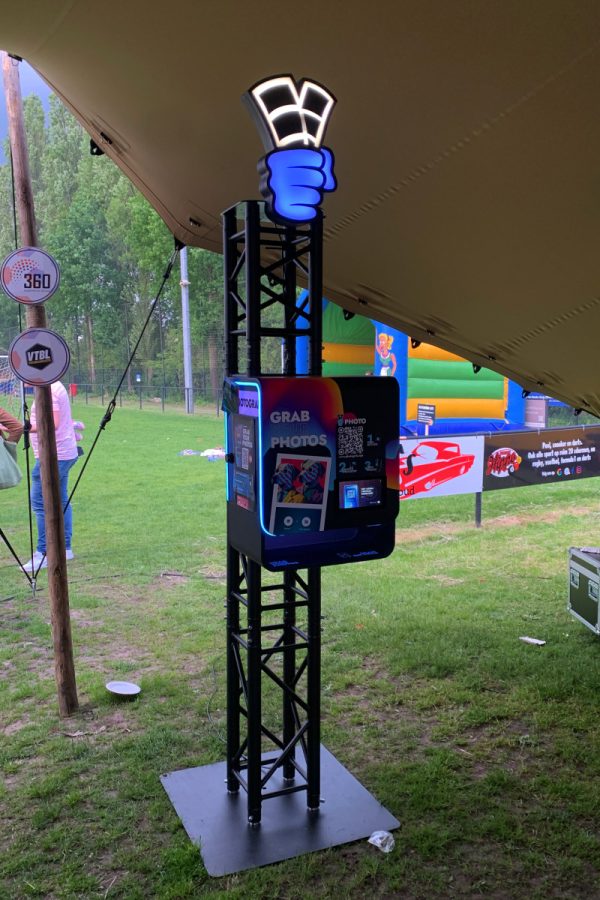 Photobooth met QR code printstation [smartphone to print]