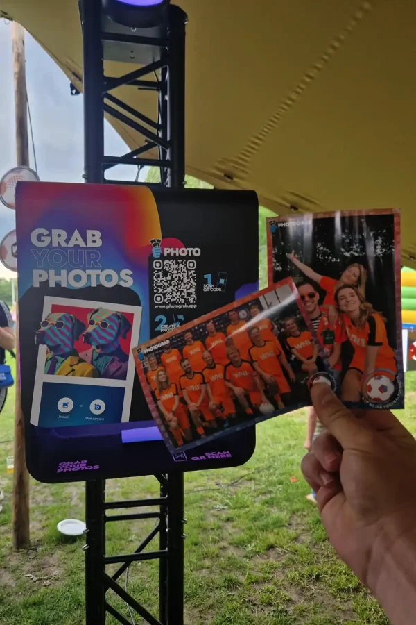 Photobooth met QR code printstation [smartphone to print] - Afbeelding 15