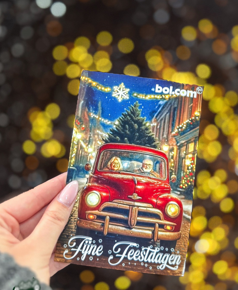 Fotohokje AI photobooth winter kerst