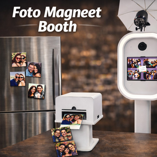 Photobooth met AI / Vogue / Glam / Magneet opties - Afbeelding 2